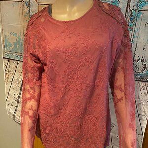 BKE Boutique Lace Top